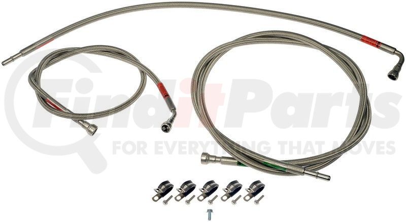 819-812 by DORMAN - Flexible Stainless Steel Braided Fuel Line