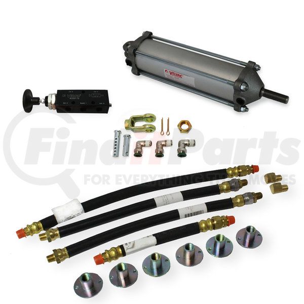 100022 by VELVAC Tailgate Air Cylinder Lock Kit 21/2" x 8" Stroke