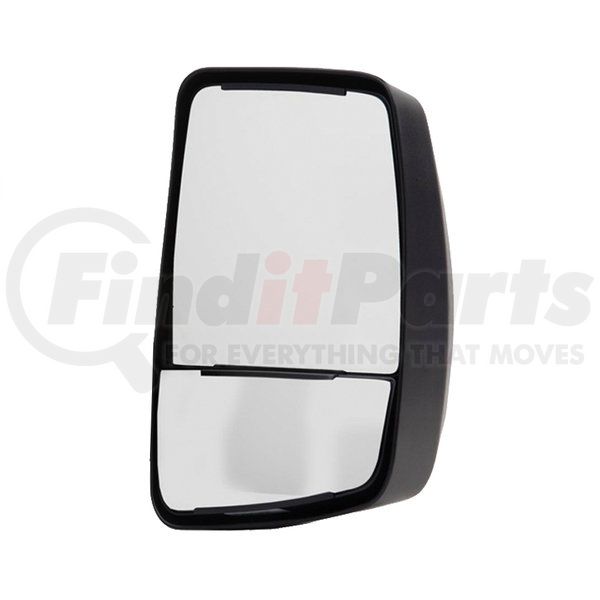 715990 by VELVAC - 2020XG Series Door Mirror - Black, Passenger Side