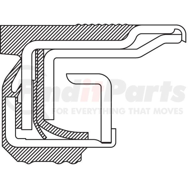 380065A by NATIONAL SEALS - Wheel Seal