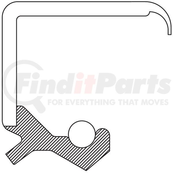 National Oil Seal 470390 