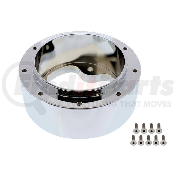 88305 by UNITED PACIFIC Steering Wheel Hub Adapter Chrome, Aluminum