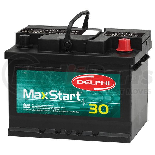 BU6096R by DELPHI Maxstart 18 Vehicle Battery Remanufactured