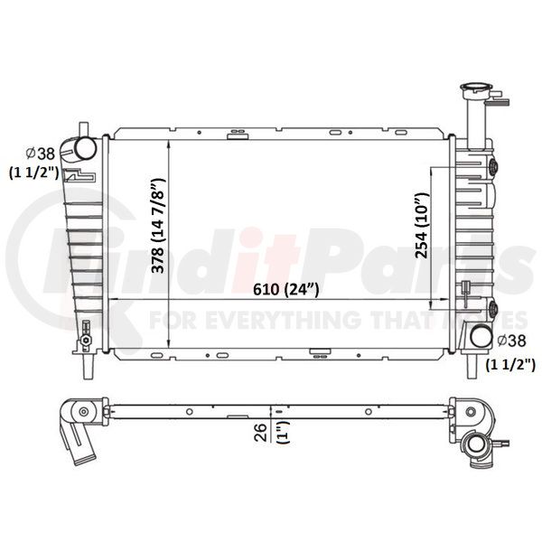 41-1094 by REACH COOLING - Radiator