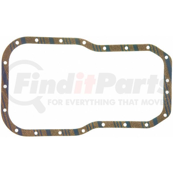 Fel-Pro OS30468C Oil Pan Gasket Set - Cork/Rubber Multi-Piece Set