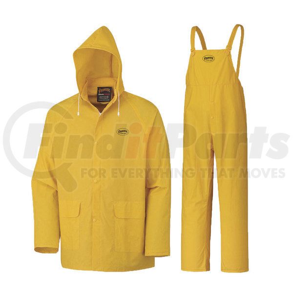 V3010460U-5XL by PIONEER SAFETY - 3-Piece Repel Rainwear Yellow