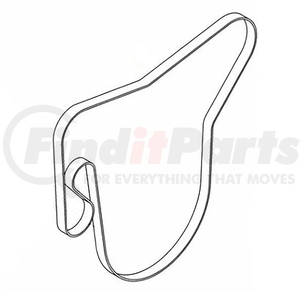 Freightliner 01-32732-700 Serpentine Belt + Cross Reference | FinditParts
