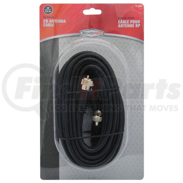 Roadpro RP-315 CB Antenna Mirror Mount – Double Groove Stud, Stainless Hardware