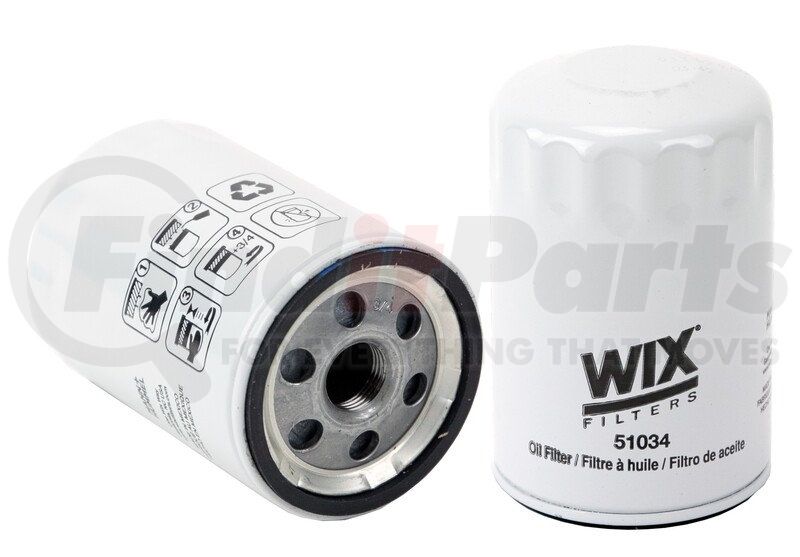 51034 by WIX FILTERS - WIX Spin-On Lube Filter