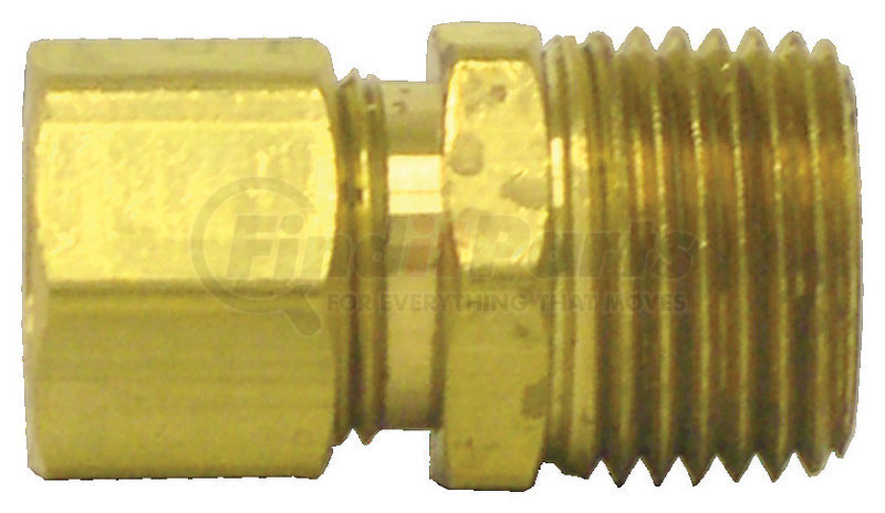 Tectran 60-8 Compression Fitting - 1/2" Tube Size, 10-Pack For Heavy Duty Truck & Trailer Applications