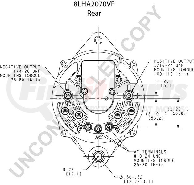 8LHA2070VF by LEECE NEVILLE - High Output Alternator