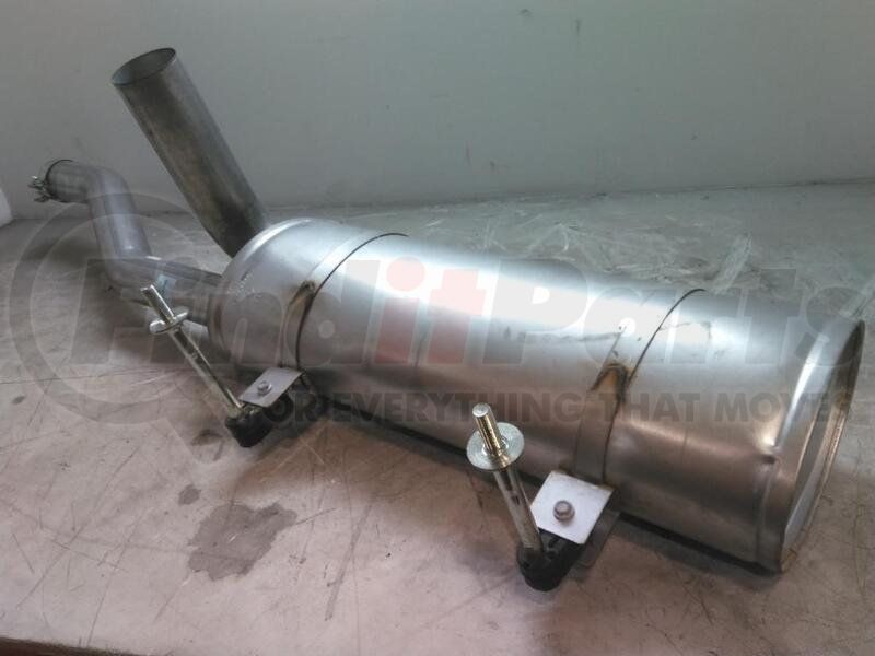 3555210C91 by NAVISTAR - MUFFLER,ASM EXHAUST