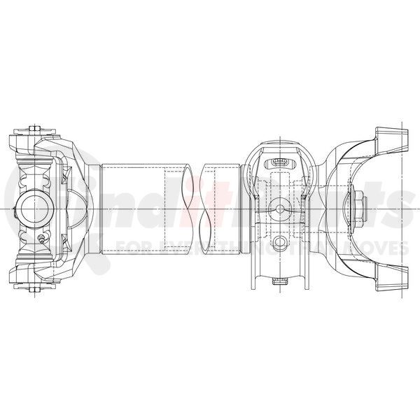 Dana Spicer 817099-4200 Drive Shaft + Cross Reference | FinditParts