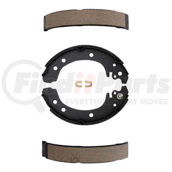 17801B by ACDELCO - Drum Brake Shoe - Rear, 7.87 Inches, Bonded