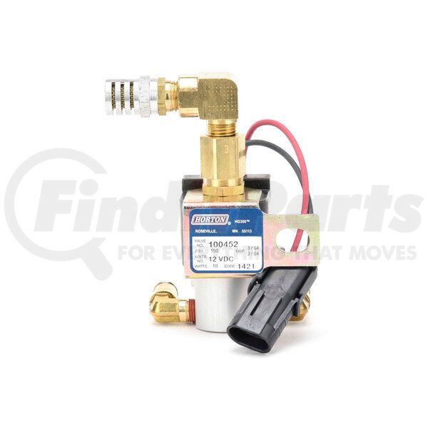 Horton 993330 Engine Cooling Fan Clutch Solenoid Valve + Cross Reference |  FinditParts