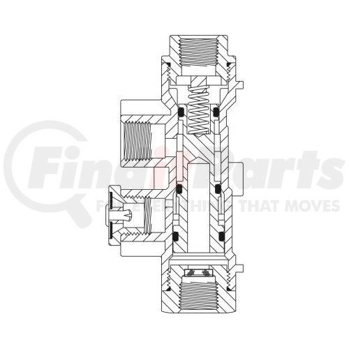 Sealco 110587 Air Suspension Pressure Valve + Cross Reference | FinditParts