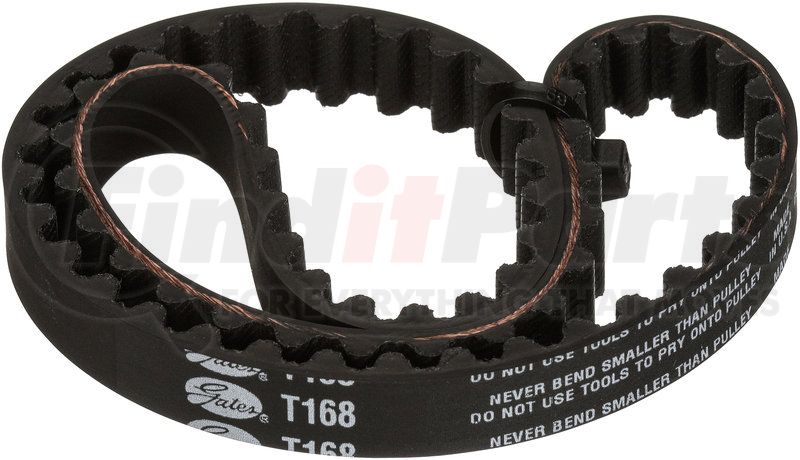 thumbnail image 2 of ACDelco Professional TB168 Timing Belt - Premium HNBR Rubber With Aramid Reinforcement For Import & Domestic Vehicles 2 of 9