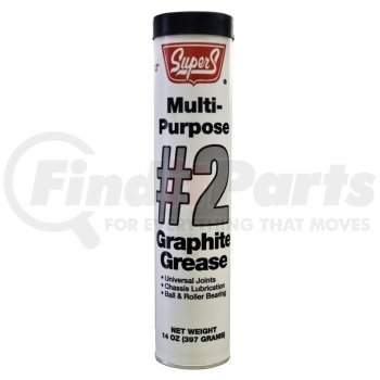 SUS 204 by SMITTY'S SUPPLY - GREASE 14OZ SUPER MP2 GRAPHITE