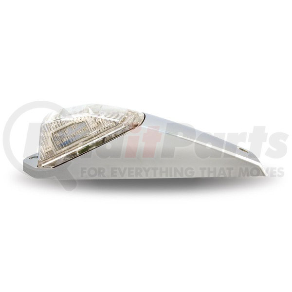 2 Inch Round 9 LED Marker Light With Ribbed Lines