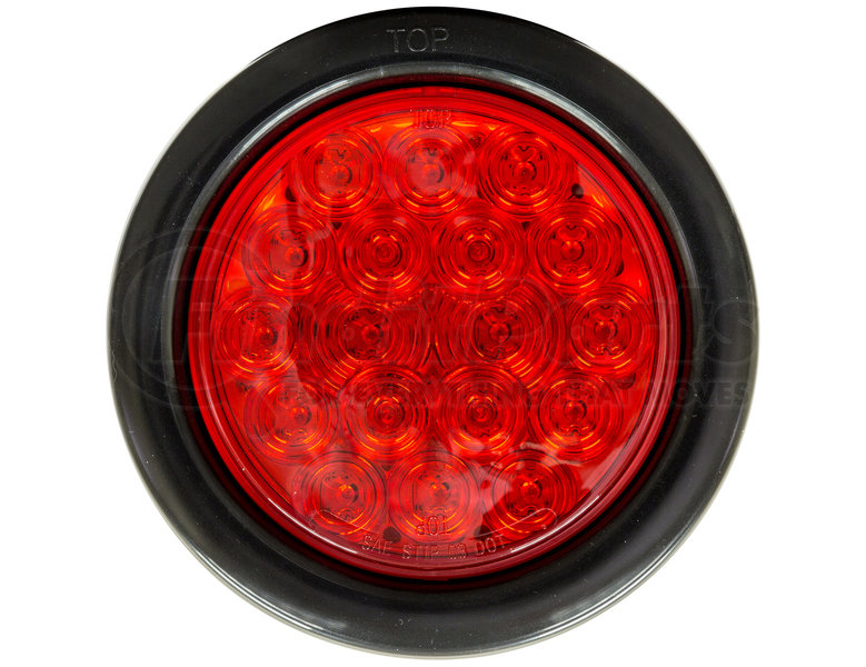 Buyers,4"Round Stop-Turn-Tail Light,18 LED Red,5624118 Wrecker,TowTruck,Rollback