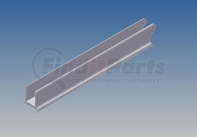 Whiting Door WH1801 Aluminum Bottom UChannel and Seal Keeper For 3/4