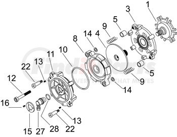 New 994167 Horton Repair Kit HT650 Rotary Air Union Assembly