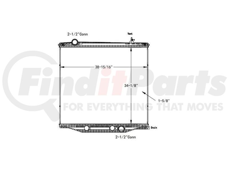 PLATINUM HD HDC011266PA - 2017-Newer International / Navistar LT625 15. ...