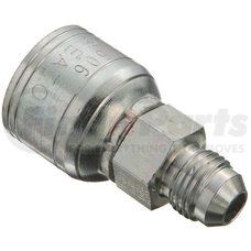 SAE 4 Hose Size x 3/8 JIC Male SAE 4 Hose Size x 3/8 JIC Male Straight Rigid Eaton Weatherhead 04Z-506 Low Carbon Steel WeatherGRIP Hose Crimp Fitting SAE 4 Hose Size x 3/8 JIC Male SAE 4 Hose Size x 3/8 JIC Male Straight Rigid Eaton Weatherhead 04Z-506 Low Carbon Steel WeatherGRIP Hose Crimp Fitting