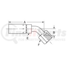 9/16-18 45 DEGREES CONNECTOR FITTING Details about   WEATHER GUARD 06U-686 NEW* #240073 