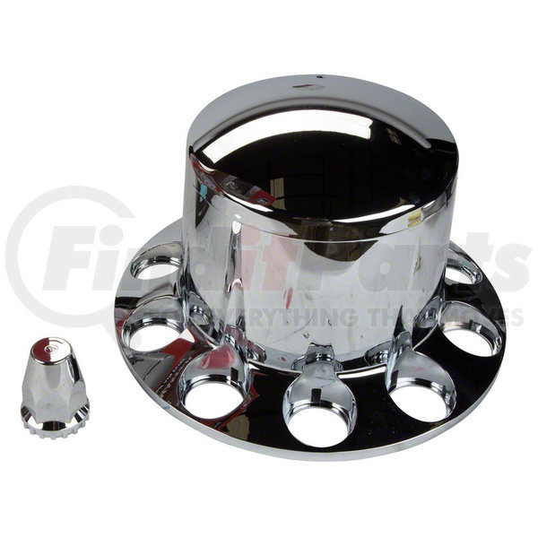 344P by ROADMASTER ABS chrome rear wheel axle cover with removable