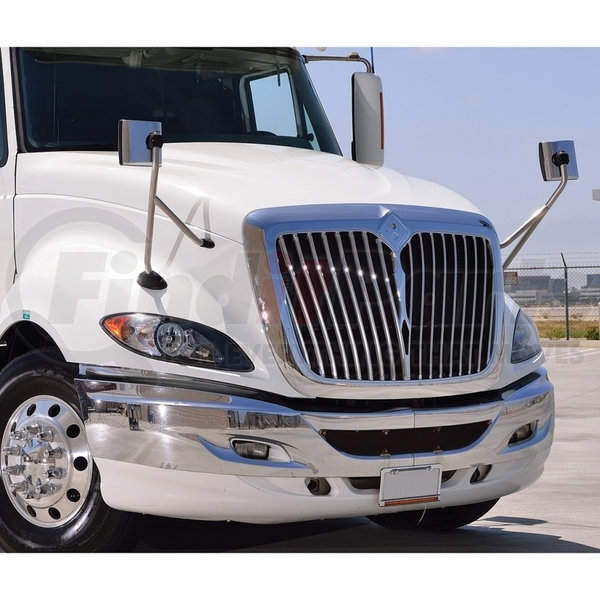 UNITED PACIFIC International ProStar Chrome Hood Mirror Mirror Only 42226