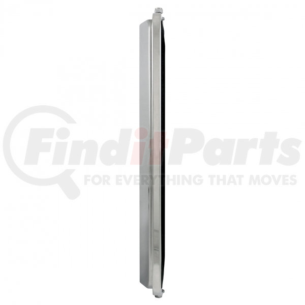 Stainless 60029 United Pacific 7/"x16/" West Coat Mirror w//Convex Lower Mirror