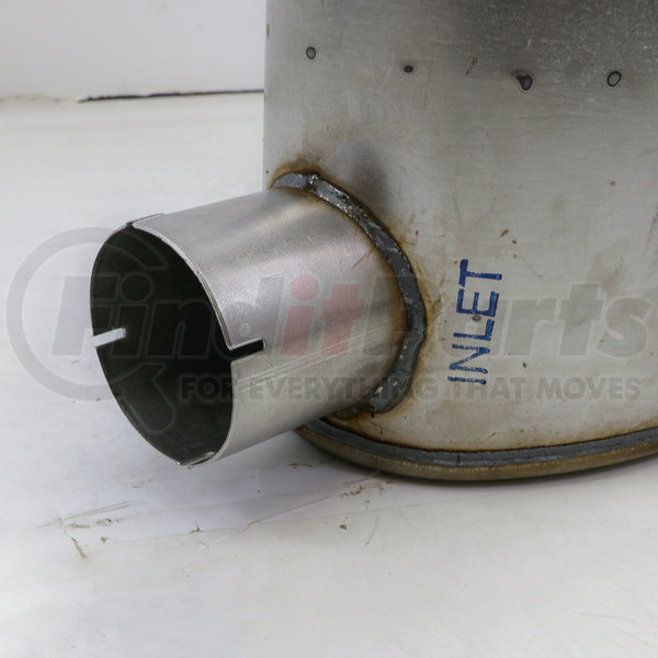 M34510X15 by POWER PRODUCTS Muffler TYPE 3 — SIDE INLET / END OUTLET