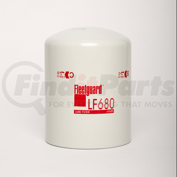 LF680 Fleetguard Lube Filter Full Flow Spin On Pack of 6 Part No 
