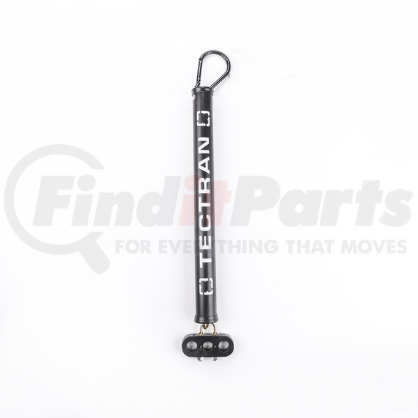 Tectran 94-0011 Air/Power Line Clamp - 3 Hole, 1 V-Bolt, For 3" Air Lines, Heavy Duty Truck/Trailer