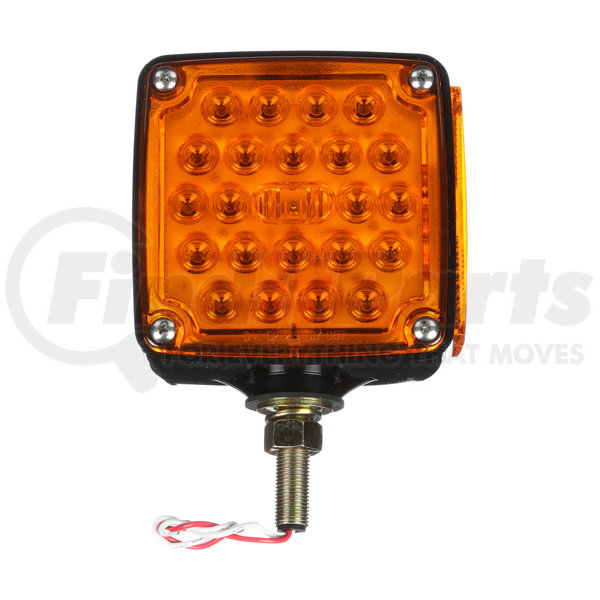 2752 by TRUCKLITE SignalStat Pedestal Light LED, Yellow/Yellow