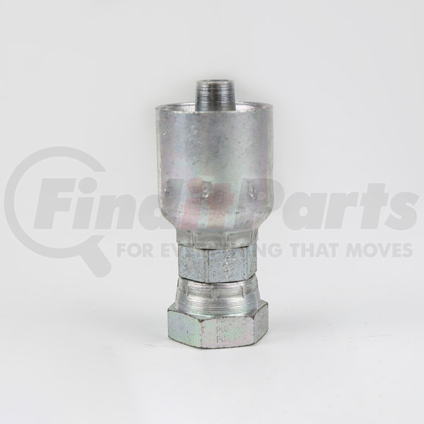 1074366 by PARKER HANNIFIN Crimp Style Hydraulic Hose Fitting 43