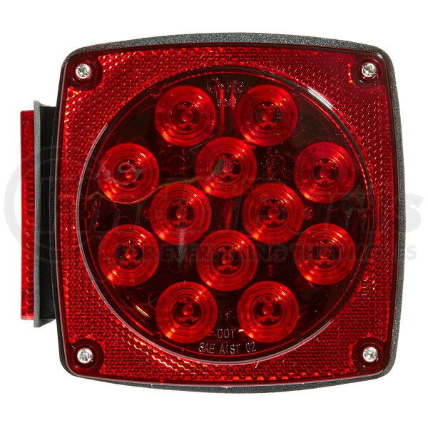 51992 by GROTE Submersible LED Trailer Lighting Kit Popular Square