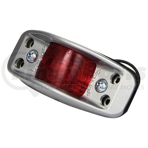 Aluminum Clearance Marker Light, Flat Back, No Socket Hole Required Grote 46282 Die-Cast 