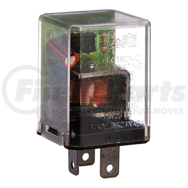 44730 by GROTE - 3 Pin Flasher - 6 Light Heavy-Duty Alternating Electronic