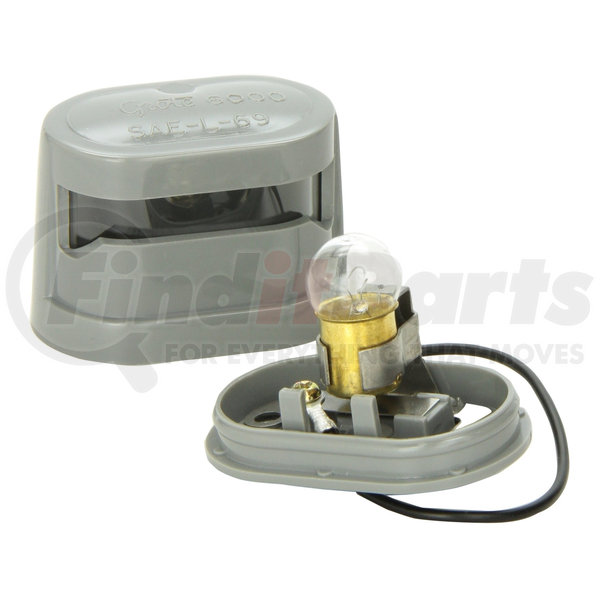 60001 by GROTE License Plate Light Resealable, Gray