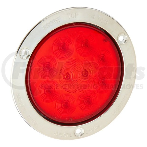 53302 by GROTE - Stop-Tail-Turn Lamp SuperNova 4 in. 10-Diode Pattern ...