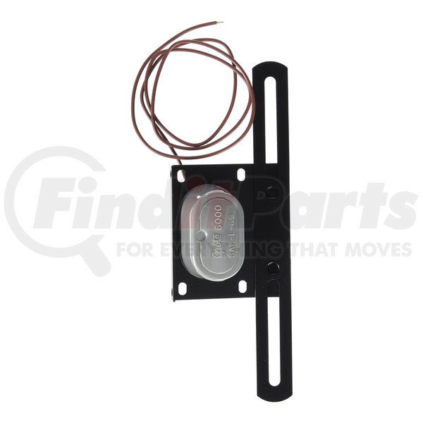 60081 by GROTE License Plate Light With Metal Bracket Clear/Black