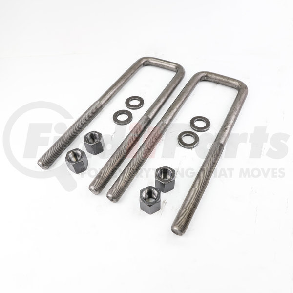 81264K by L & H 3/4X3X12 SQUARE UBOLT KIT GR8