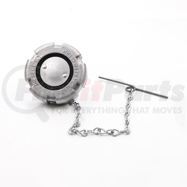 600135 by VELVAC Aluminum NonLocking Fuel Cap, Female, Vented, 2