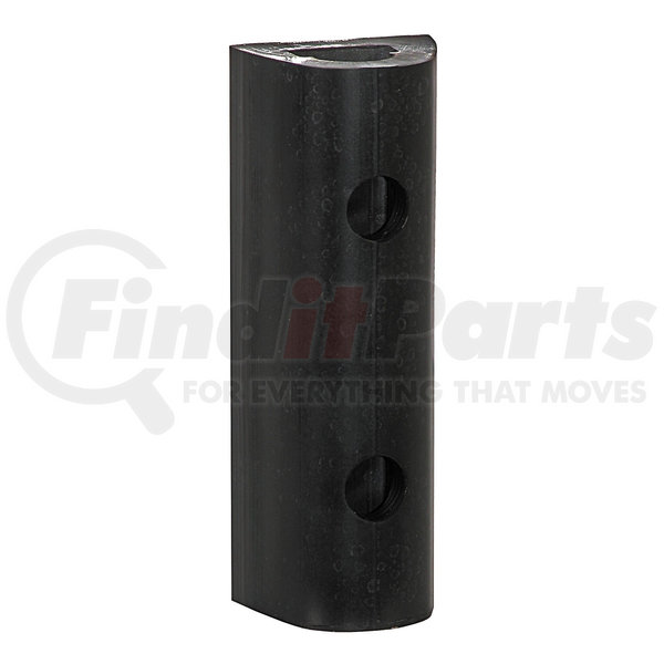 d324 by BUYERS PRODUCTS Extruded Rubber DShaped Bumper with 4 Holes