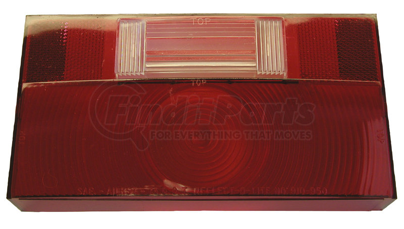 4 Peterson Manufacturing V25911-25 Stop/Turn/Tail Light Replacement Lens 