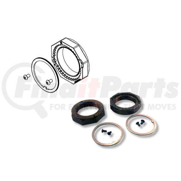 S20492/2 by HENDRICKSON KIT, SPINDLE NUT HN AXLE