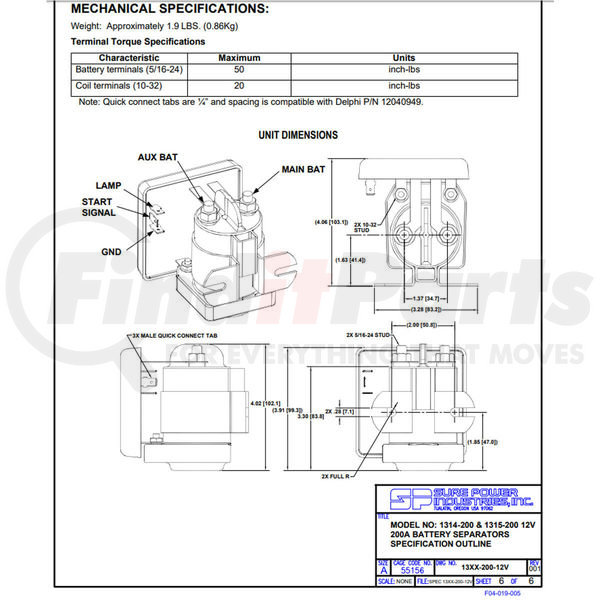 SURE POWER 1314-200