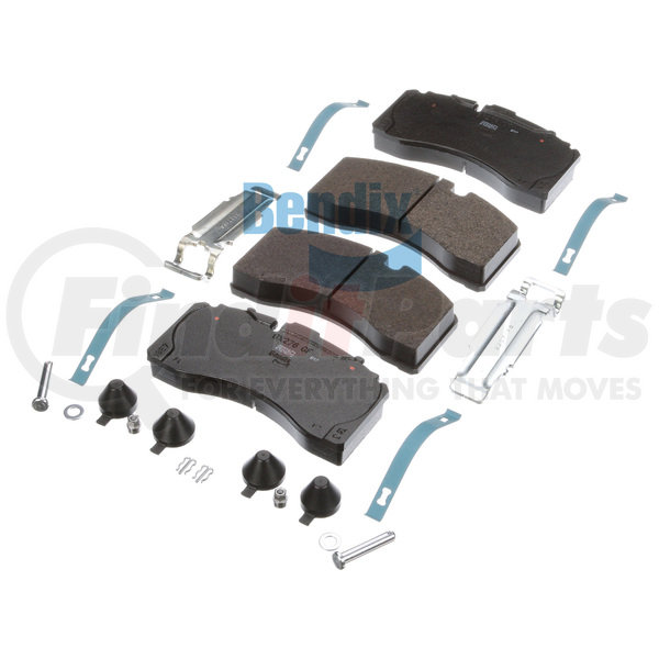 K129276 by BENDIX - ADB22X Brake Pad Kit, Service New
